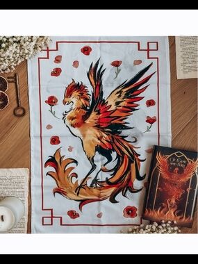 Poppy Wars Tea Towel